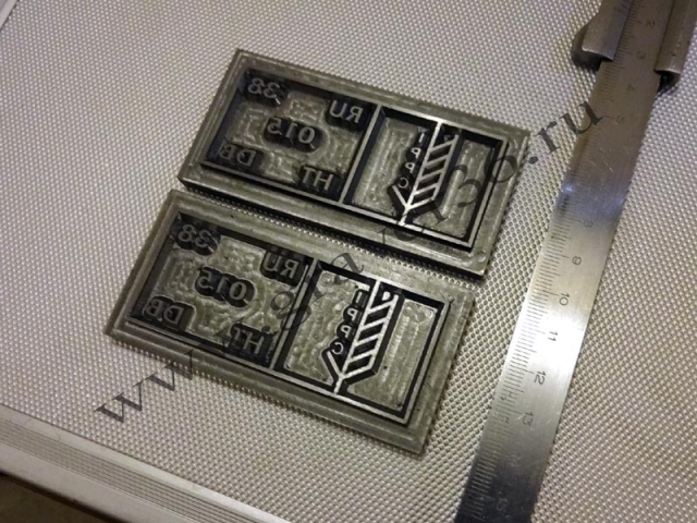 Фитосанитарные штампы IPPC (Колосок) стальные